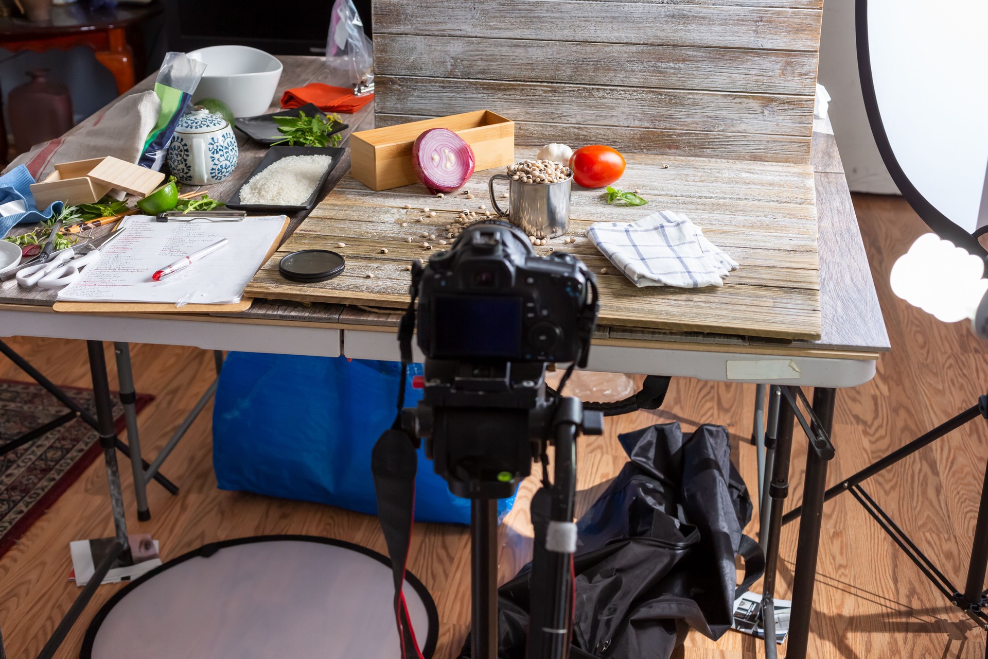 food photography set